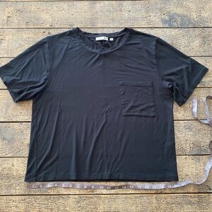 Black T-Shirt with Pocket